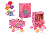 Valentine Yummy Lix Gourmet Yummy Lips Lollipops, (Pack of 24)