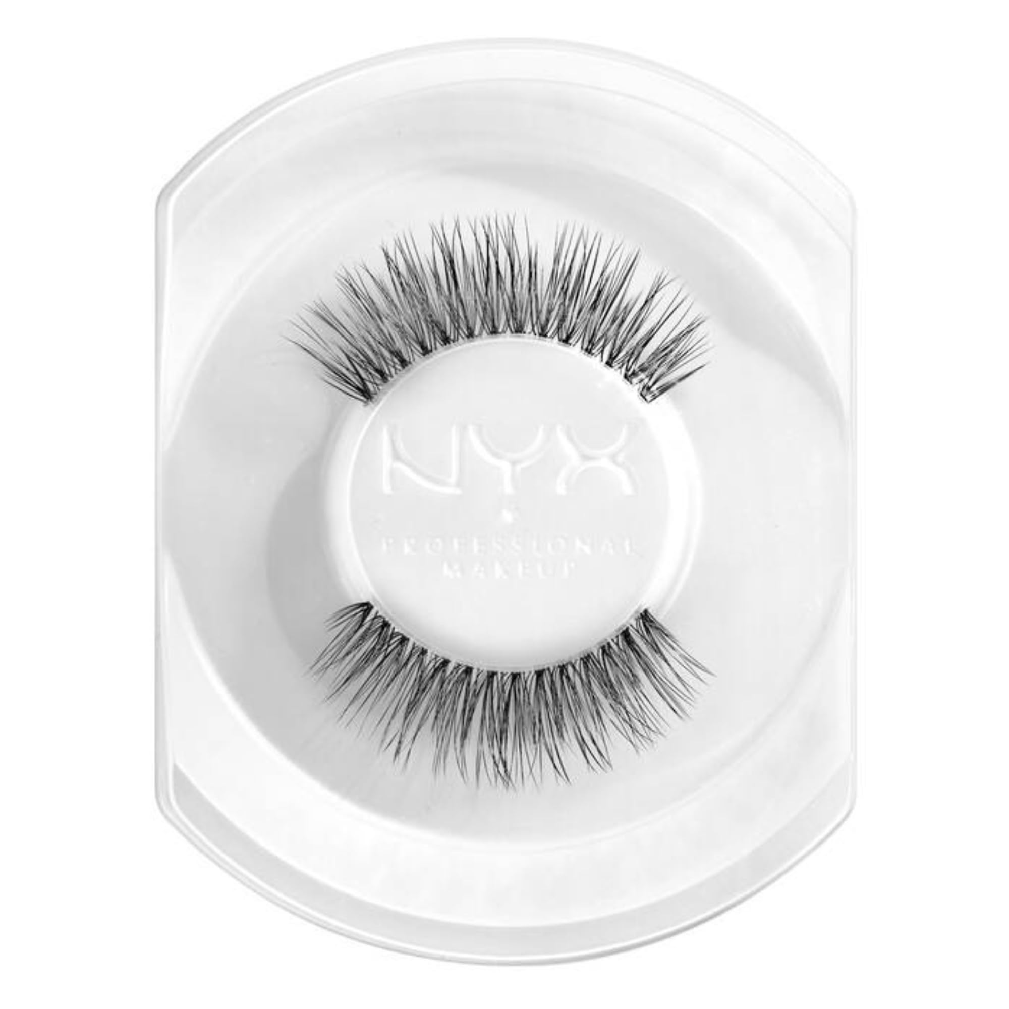 False Eyelashes Kit Bundle including NYX Professional Makeup Wispy Flutter Jumbo Lash! Vegan False Eyelashes, NYX Jumbo Lash! 2-In-1 Eyeliner & Eyelash Glue & CMax Eyelash Comb