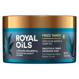 Head & Shoulders Royal Oils Frizz Tamer For Edge Control with Aloe Water and Hemp Oil, Curly Hair products, Natural, 3.0 Fl Oz