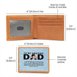 Graphic Leather Wallet