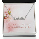 CMax Custom Made Signature Style Necklace Comes with Choice of Pre-Designed Message Card and Gift Box